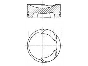 MAHLE ORIGINAL 127 57 00 stūmoklis
1P 0439, 4N 3903, 4N4029, 5C 0702