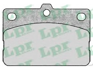 LPR 05P136 stabdžių trinkelių rinkinys, diskinis stabdys 
 Techninės priežiūros dalys -> Papildomas remontas
0446512320, 0449112060, 0449112063