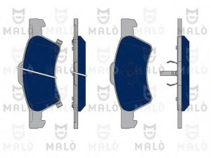 MAL? 1050302 stabdžių trinkelių rinkinys, diskinis stabdys 
 Techninės priežiūros dalys -> Papildomas remontas
05019803AA, 05019804AA, 5019803AA