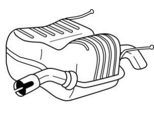 AKS DASIS SG41643 galinis duslintuvas