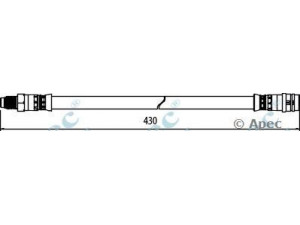 APEC braking HOS4033 stabdžių žarnelė 
 Stabdžių sistema -> Stabdžių žarnelės
2124280035