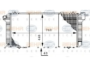 HELLA 8MK 376 706-271 radiatorius, variklio aušinimas 
 Aušinimo sistema -> Radiatorius/alyvos aušintuvas -> Radiatorius/dalys
21400-C9801, 21400-G9801