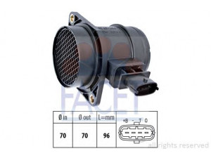 FACET 10.1299 oro masės jutiklis 
 Elektros įranga -> Jutikliai
51782034, 55183650, 51782034, 55183650