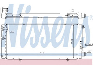 NISSENS 63729A radiatorius, variklio aušinimas 
 Aušinimo sistema -> Radiatorius/alyvos aušintuvas -> Radiatorius/dalys
1300.H7, 1300.K5, 1309.38, 1331.QY
