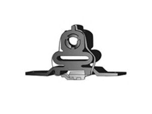 FENNO X50132 guminė juosta, išmetimo sistema 
 Išmetimo sistema -> Surinkimo dalys -> Atskiros surinkimo dalys -> Guminė juosta