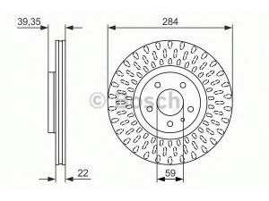 BOSCH 0 986 479 588 stabdžių diskas 
 Dviratė transporto priemonės -> Stabdžių sistema -> Stabdžių diskai / priedai
46427948, 71738907