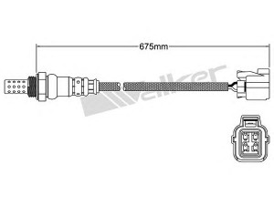 WALKER PRODUCTS 250-24764 lambda jutiklis 
 Išmetimo sistema -> Lambda jutiklis
36532 PZX 004