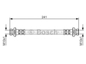 BOSCH 1 987 476 738 stabdžių žarnelė 
 Stabdžių sistema -> Stabdžių žarnelės
MB316287, MB857553, MR129773, MB857553