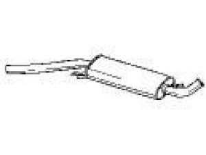 AKS DASIS SG10415 vidurinis duslintuvas