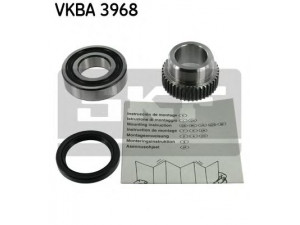 SKF VKBA 3968 rato guolio komplektas 
 Ašies montavimas/vairavimo mechanizmas/ratai -> Rato stebulė/montavimas -> Rato guolis
MB 092185, 08123-62067, 09262-30030