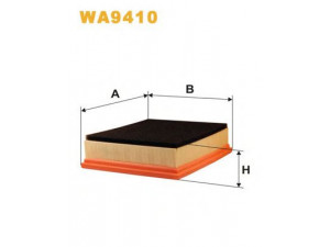 WIX FILTERS WA9410 oro filtras 
 Techninės priežiūros dalys -> Techninės priežiūros intervalai