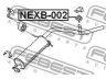 FEBEST NEXB-002 montavimo komplektas, išmetimo sistema 
 Dviratė transporto priemonės -> Išmetimo sistema -> Surinkimo komplektas
20641-S8100, 20641-S810A