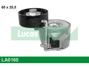 LUCAS ENGINE DRIVE LA0160 įtempiklio skriemulys, V formos rumbuotas diržas 
 Diržinė pavara -> V formos rumbuotas diržas/komplektas -> Įtempiklio skriemulys