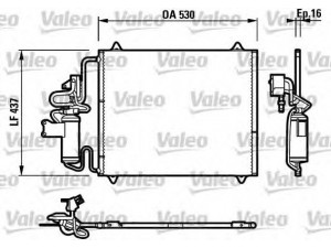VALEO 817273 kondensatorius, oro kondicionierius 
 Oro kondicionavimas -> Kondensatorius
7701205918