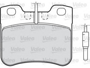 VALEO 598360 stabdžių trinkelių rinkinys, diskinis stabdys 
 Techninės priežiūros dalys -> Papildomas remontas
4251-28, 4251-89, 425128, 425189