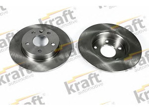 KRAFT AUTOMOTIVE 6051570 stabdžių diskas 
 Dviratė transporto priemonės -> Stabdžių sistema -> Stabdžių diskai / priedai
5 69 109, 9117772