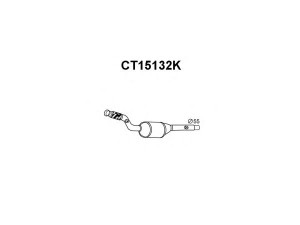VENEPORTE CT15132K katalizatoriaus keitiklis 
 Išmetimo sistema -> Katalizatoriaus keitiklis
9456200480, 1705NZ, 1705PA