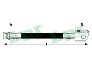 LPR 6T48206 stabdžių žarnelė 
 Stabdžių sistema -> Stabdžių žarnelės
LB4043820B
