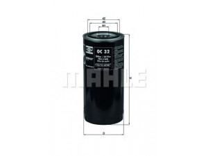 KNECHT OC 32 alyvos filtras
194932128, 2871722M1, 2871722M2