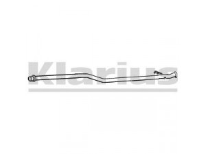 KLARIUS 150345 išleidimo kolektorius 
 Išmetimo sistema -> Išmetimo vamzdžiai
1717T2, 1717T2