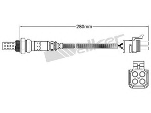 WALKER PRODUCTS 250-24549 lambda jutiklis 
 Išmetimo sistema -> Lambda jutiklis