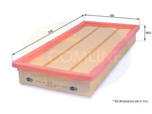 COMLINE EAF823 oro filtras 
 Filtrai -> Oro filtras
50515501
