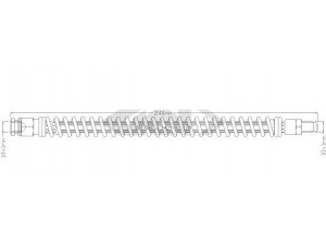 SPIDAN 338702 stabdžių žarnelė 
 Stabdžių sistema -> Stabdžių žarnelės
MR475599