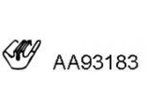 VENEPORTE AA93183 guminė juosta, išmetimo sistema
18211245524, 18214490157