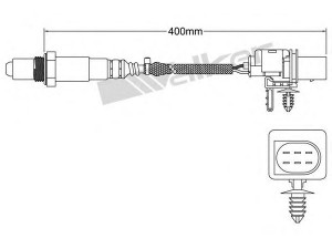 WALKER PRODUCTS 800-95017 lambda jutiklis 
 Variklis -> Variklio elektra
45962123F, 1618AV, 55182912, 504135503