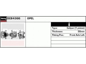 DELCO REMY DC84366 stabdžių apkaba 
 Dviratė transporto priemonės -> Stabdžių sistema -> Stabdžių apkaba / priedai
542144, 13279638