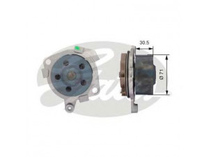 GATES WP0028 vandens siurblys
60586222, 60811328, 60586222, 90811328