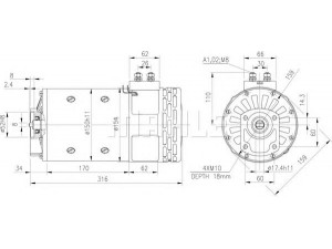 MAHLE ORIGINAL MM 48 elektrovariklis