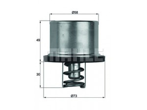MAHLE ORIGINAL TX 37 79 termostatas, aušinimo skystis 
 Aušinimo sistema -> Termostatas/tarpiklis -> Thermostat
11 53 7 835 558, 1153 1 315 063