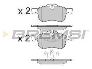 BREMSI BP2878 stabdžių trinkelių rinkinys, diskinis stabdys 
 Techninės priežiūros dalys -> Papildomas remontas
SFP100511, GBP342AF, GBP90342, GBP90342AF