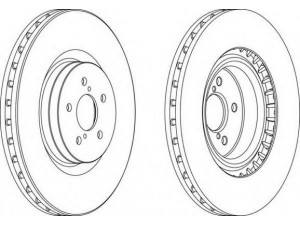 FERODO DDF1748 stabdžių diskas 
 Stabdžių sistema -> Diskinis stabdys -> Stabdžių diskas
26300FE000, 26300FE011