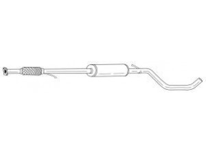 AKS DASIS SG12436 vidurinis duslintuvas