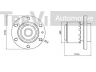 TREVI AUTOMOTIVE WB2249 rato guolio komplektas 
 Ašies montavimas/vairavimo mechanizmas/ratai -> Rato stebulė/montavimas -> Rato guolis