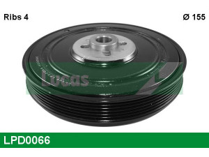 LUCAS ENGINE DRIVE LPD0066 skriemulys, alkūninis velenas 
 Diržinė pavara -> Dirželio skriemulys
028105243AC, 028105243AC, 028105243AC
