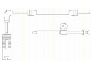 TRISCAN 8115 11017 įspėjimo kontaktas, stabdžių trinkelių susidėvėjimas 
 Stabdžių sistema -> Susidėvėjimo indikatorius, stabdžių trinkelės
3435 1164 371, 34357836795
