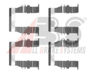 A.B.S. 1194Q priedų komplektas, diskinių stabdžių trinkelės 
 Stabdžių sistema -> Diskinis stabdys -> Stabdžių dalys/priedai
MB011940