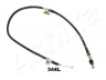 ASHIKA 131-03-344L trosas, stovėjimo stabdys 
 Stabdžių sistema -> Valdymo svirtys/trosai
G30444420