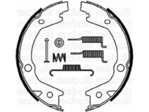 METELLI 53-0184K stabdžių trinkelių komplektas, stovėjimo stabdis 
 Stabdžių sistema -> Rankinis stabdys