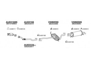 VENEPORTE 800416 išmetimo sistema 
 Išmetimo sistema -> Išmetimo sistema, visa