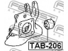 FEBEST TAB-206 valdymo svirties/išilginių svirčių įvorė 
 Ašies montavimas/vairavimo mechanizmas/ratai -> Valdymo svirtis/pasukamosios svirties sujungimas -> Montavimas/sutvirtinimas
42304-21040, 48725-05141