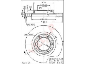 VILLAR 628.1606 stabdžių diskas 
 Stabdžių sistema -> Diskinis stabdys -> Stabdžių diskas
4351260090