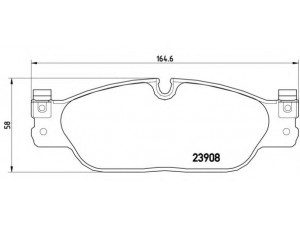 BREMBO P 36 021 stabdžių trinkelių rinkinys, diskinis stabdys 
 Techninės priežiūros dalys -> Papildomas remontas
C2C20686, CSC23786, XR830139, XR858178