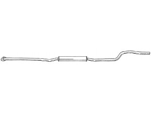 AKS DASIS SG40406 vidurinis duslintuvas