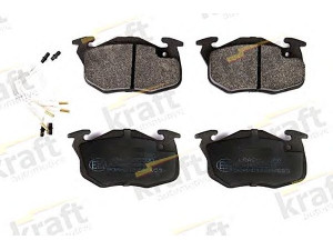 KRAFT AUTOMOTIVE 6005500 stabdžių trinkelių rinkinys, diskinis stabdys 
 Techninės priežiūros dalys -> Papildomas remontas
4250 35, 4250 43, 4250 50, 4250 51