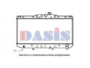 AKS DASIS 213330N radiatorius, variklio aušinimas 
 Aušinimo sistema -> Radiatorius/alyvos aušintuvas -> Radiatorius/dalys
1640064360