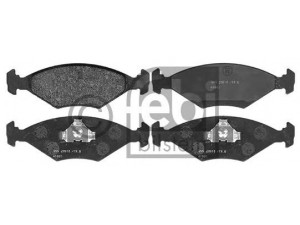 FEBI BILSTEIN 116217 stabdžių trinkelių rinkinys, diskinis stabdys 
 Techninės priežiūros dalys -> Papildomas remontas
374 698 151
